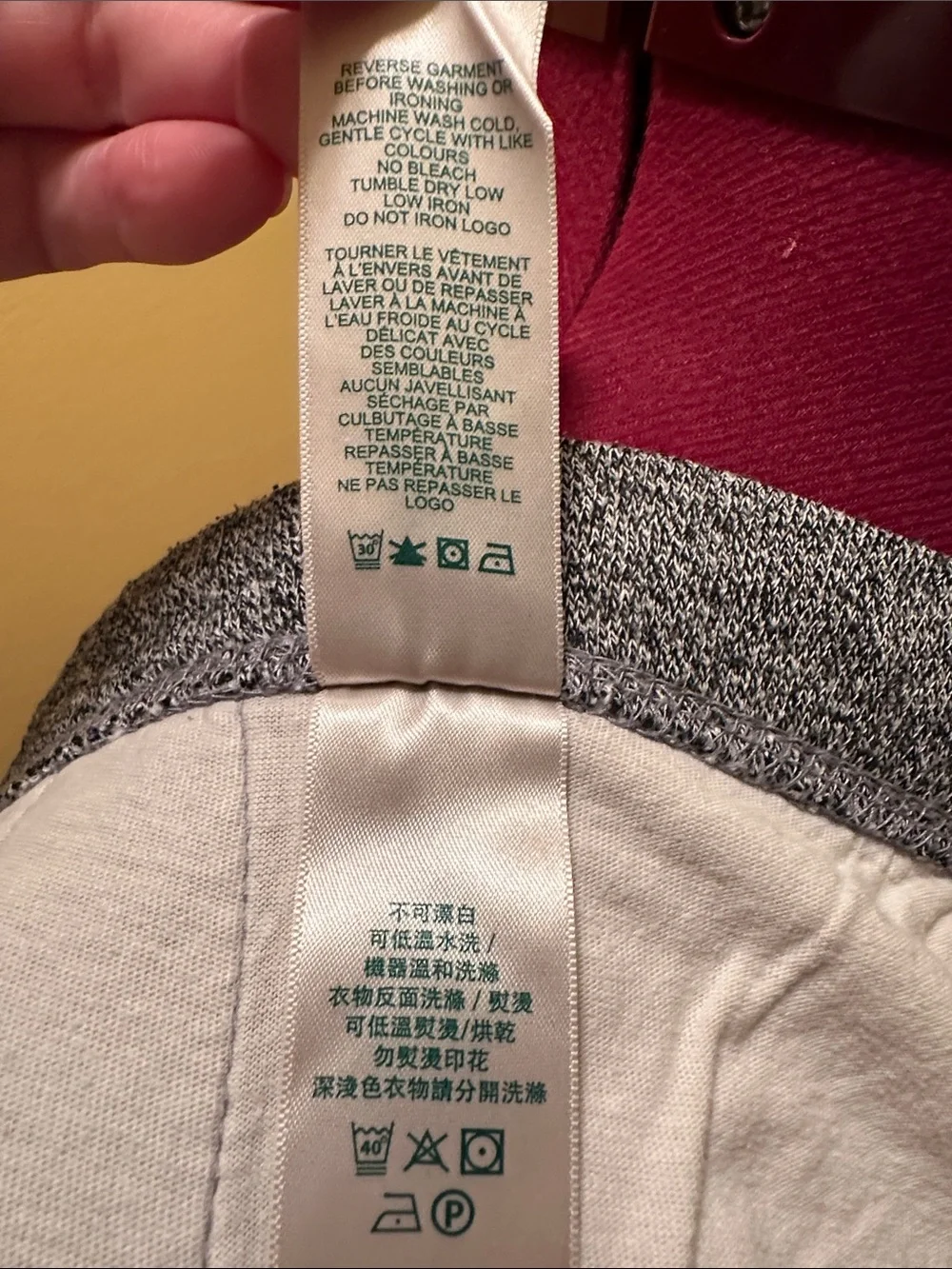 Roots Salt & Pepper Original Sweatpants Gray Marled Heritage Joggers Track Pants - Picture 11 of 12
